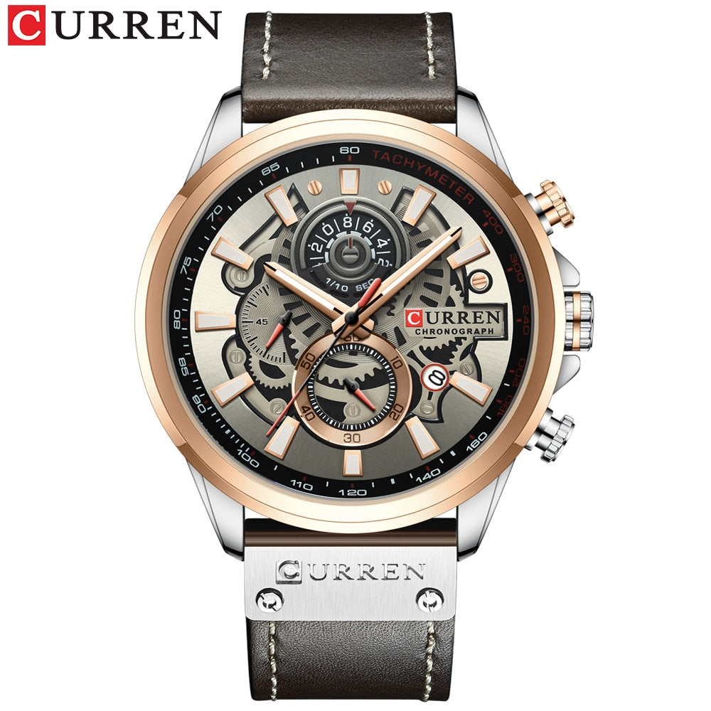 Curren Men's New Creative Chronograph Watch - CUR196