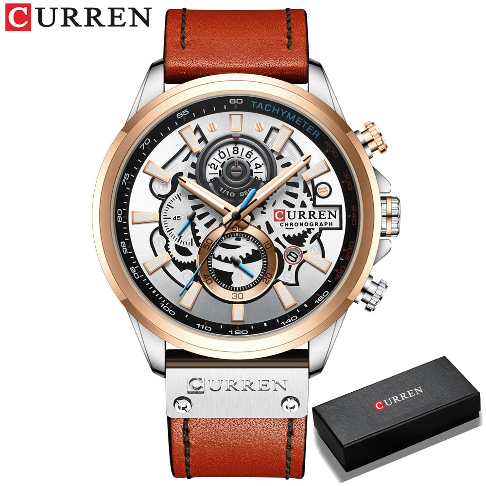 Curren Men's New Creative Chronograph Watch - CUR196