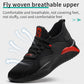 light Breathable Mens Safety Shoes Steel Toe Work Boots Casual Incredibles Puncture-proof Sneakers Direct delivery