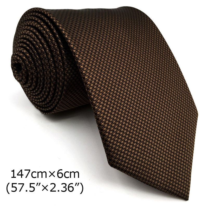 Shlax & Wing Brown Handmade Necktie and Hanky Set