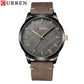 Curren Men's Waterproof Leather Band Watch - CUR205