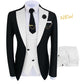 2022 New Arrival Terno Masculino Slim Fit Blazers Ball And Groom Suits For Men Boutique Fashion Wedding( Jacket + Vest + Pants )