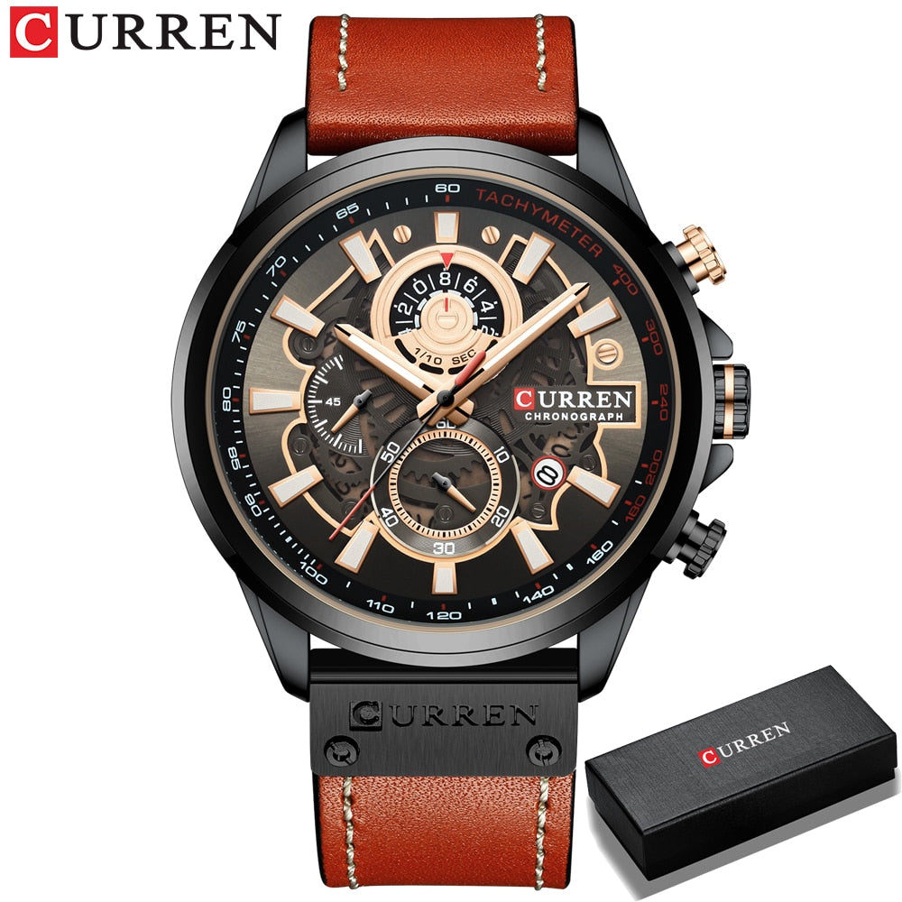 Curren Men's New Creative Chronograph Watch - CUR196