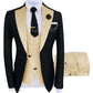 2022 New Arrival Terno Masculino Slim Fit Blazers Ball And Groom Suits For Men Boutique Fashion Wedding( Jacket + Vest + Pants )