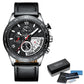 CRRJU Luxury Luminous Chronographic Quartz Watch 2281