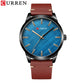 Curren Men's Waterproof Leather Band Watch - CUR205