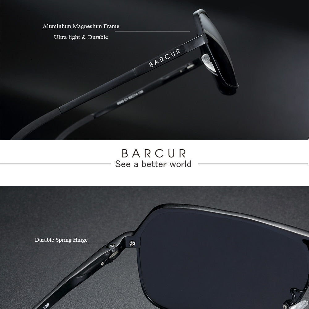 BARCUR Polarized Photochromic Sunglasses