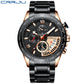 CRRJU Luxury Luminous Chronographic Quartz Watch 2281