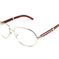 Gold Clear Glasses Frames Computer Eye Glasses Frame for Men Carter Mens Transparent Glasses Optical Eyewear Fraems