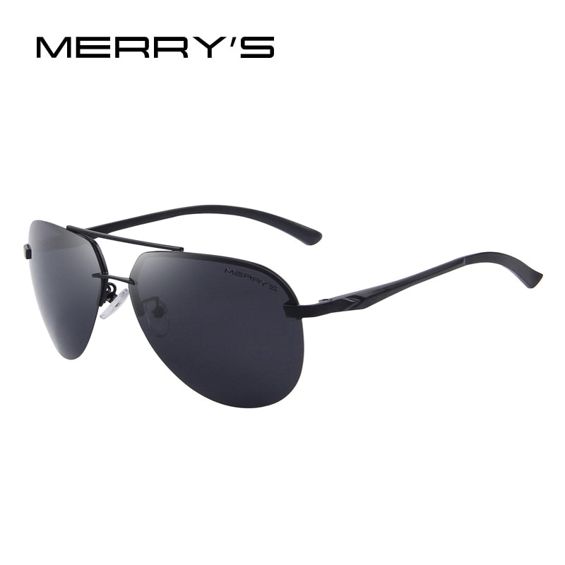 MERRYS Brand Men 100% Polarized Aluminum Alloy Frame Sunglasses Fashion Mens Driving Sunglasses S8281