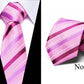 Neckties 7.5cm Slim Silk Neck Ties for Men Striped & Dot Wedding Suits Gravatas Business Neckwear Polyester Corbatas