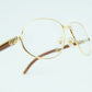 Gold Clear Glasses Frames Computer Eye Glasses Frame for Men Carter Mens Transparent Glasses Optical Eyewear Fraems