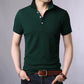 LANGBEEYAR Slim Fit Polo Shirt