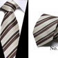 Neckties 7.5cm Slim Silk Neck Ties for Men Striped & Dot Wedding Suits Gravatas Business Neckwear Polyester Corbatas