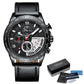 CRRJU Luxury Luminous Chronographic Quartz Watch 2281