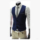 Dress Vests Slim Fit Suit Vest Sleeveless Formal Business Jacket