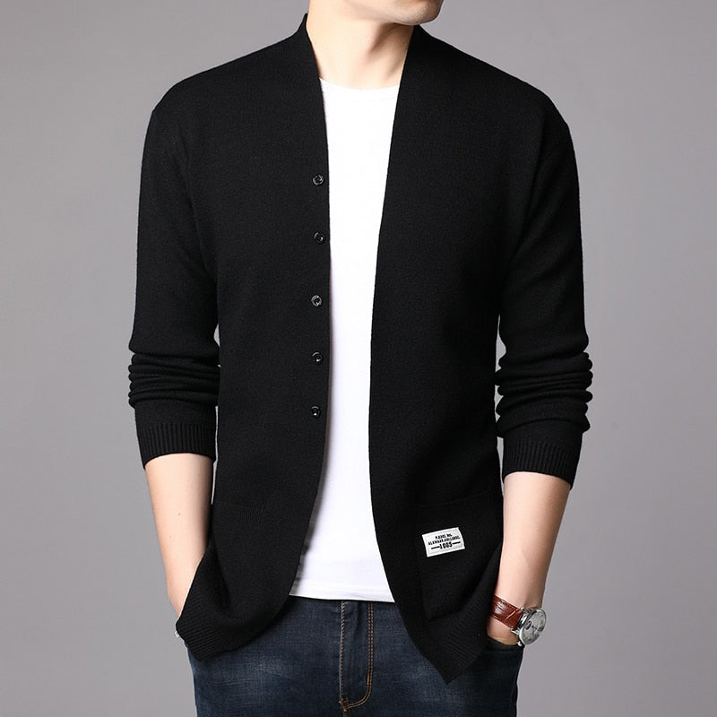 FAVOCENT Men's Cardigan Jacket