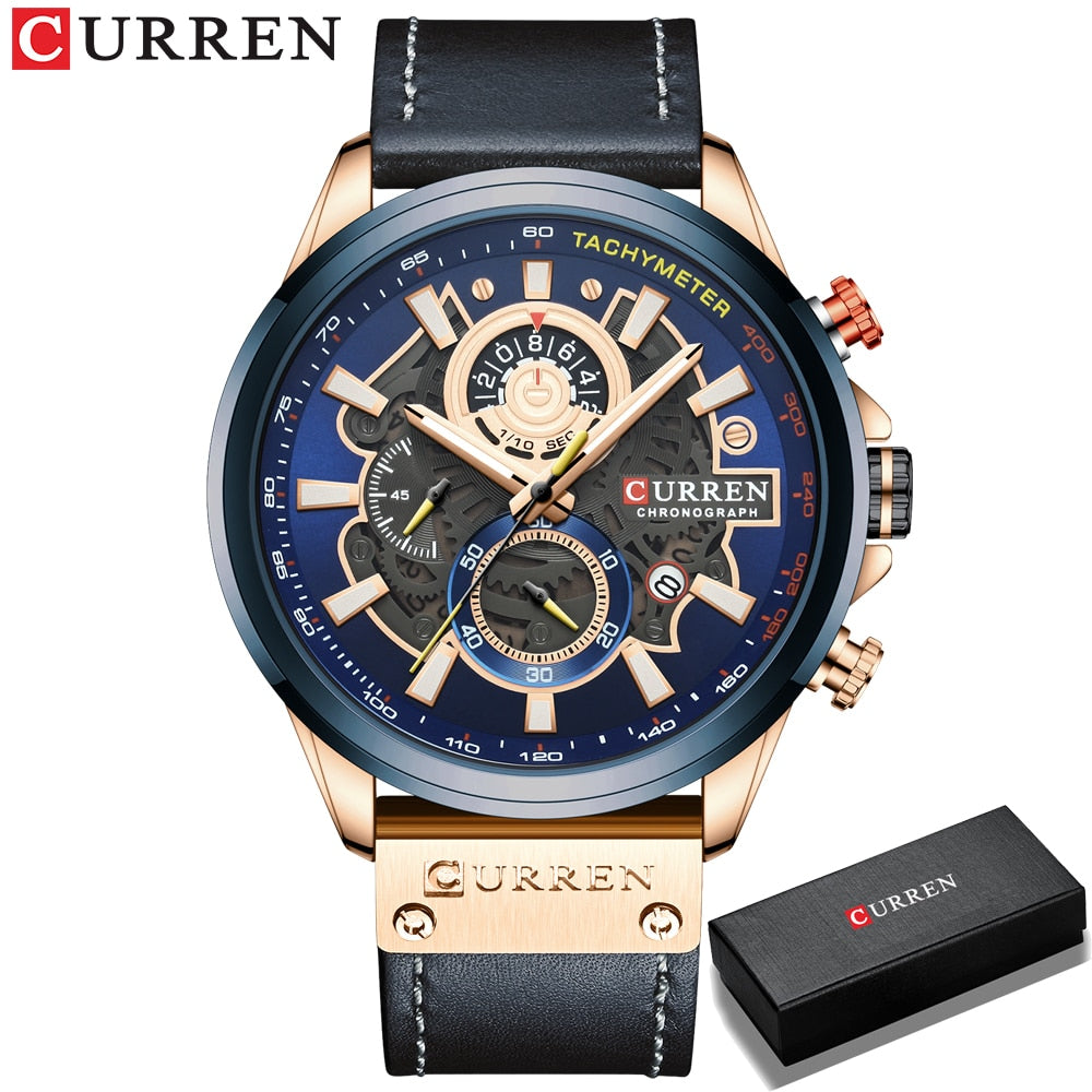 Curren Men's New Creative Chronograph Watch - CUR196