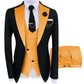 2022 New Arrival Terno Masculino Slim Fit Blazers Ball And Groom Suits For Men Boutique Fashion Wedding( Jacket + Vest + Pants )