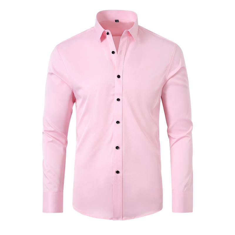 Paul Solomon Full Elastic Force European-Size Men's Long-Sleeve Shirt