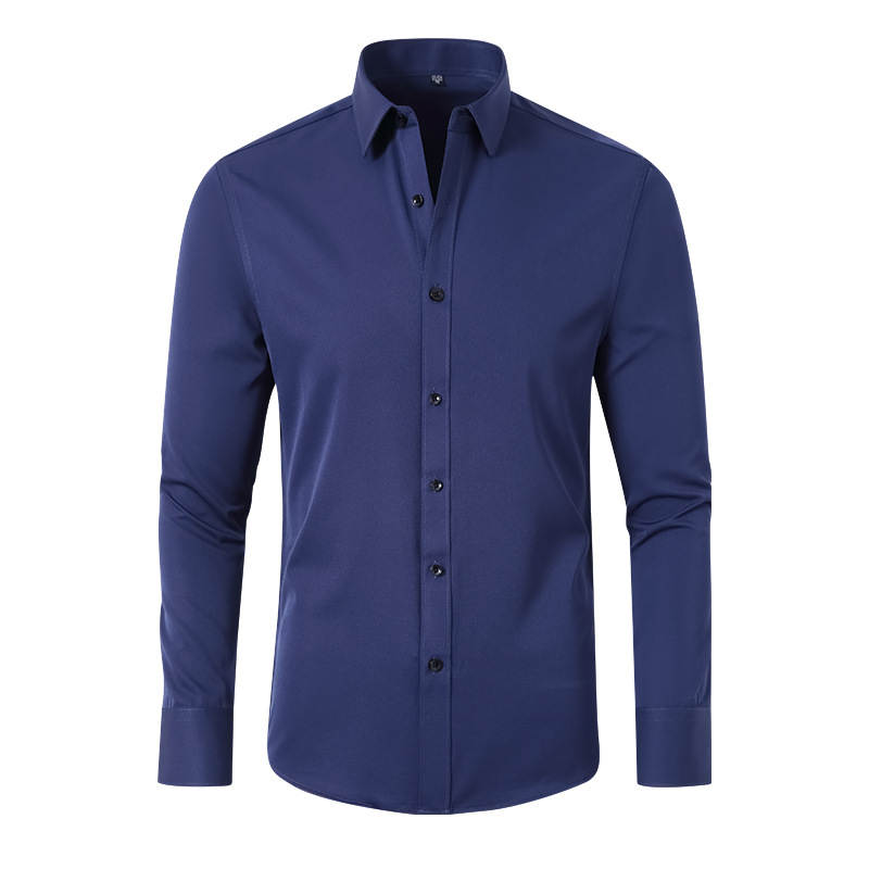 Paul Solomon Full Elastic Force European-Size Men's Long-Sleeve Shirt