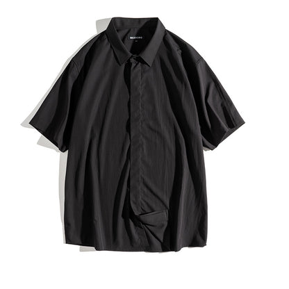 Extra Large Business Black plus Size Shirt Long and Short Sleeves