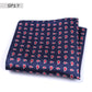 Vintage Paisley Men British Design Floral Print Pocket Square Handkerchief Chest Towel Suit Accessories