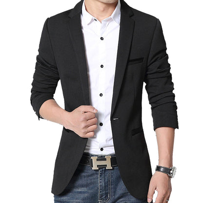 TWILIGHTBEAR Slim Fit Blazer Jacket