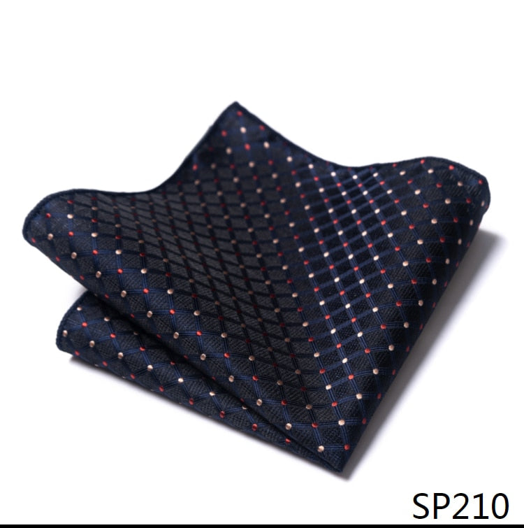 High Grade 2023 New Style Hot sale Silk Handkerchief Black Suit Accessories Solid Men Abraham Lincoln's birthday