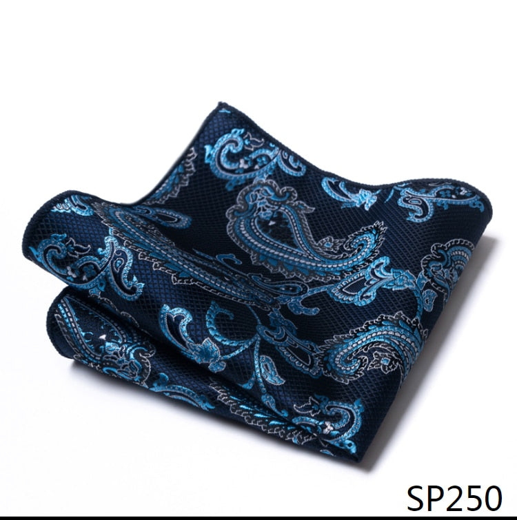 High Grade 2023 New Style Hot sale Silk Handkerchief Black Suit Accessories Solid Men Abraham Lincoln's birthday