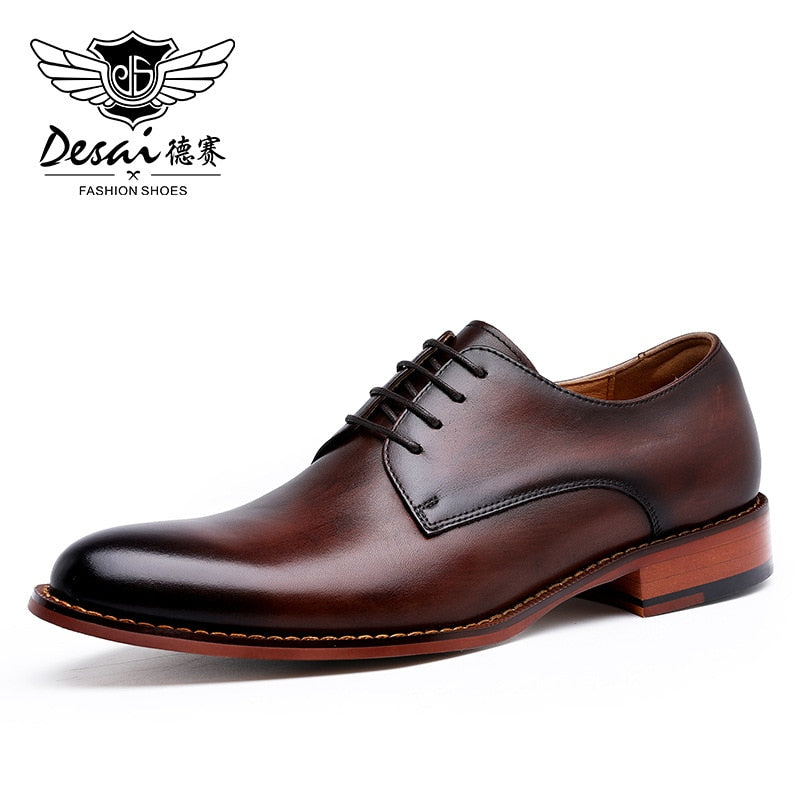 DESAI Oxfords Dress Shoe Formal Business Minimalist