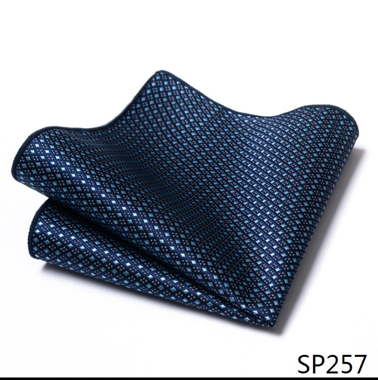 High Grade 2023 New Style Hot sale Silk Handkerchief Black Suit Accessories Solid Men Abraham Lincoln's birthday