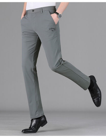 2023 Spring men's Callaway golf high-quality elastic fashion casual men's breathable pants men's golf suit pants +POLO shirt