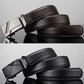 Men Leather Belt Metal Automatic Buckle Brand High Quality Luxury Belts for Men Famous Work Business Black Cowskin PU Strap