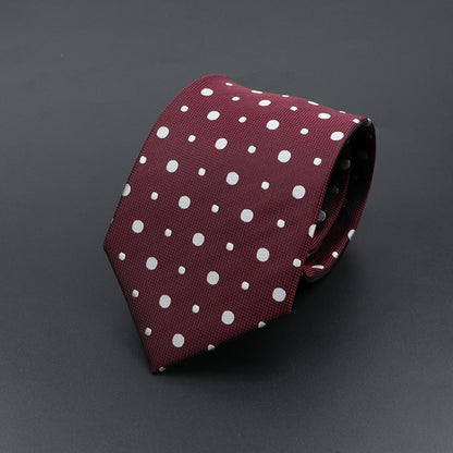 Novelty Ties For Men Cartoon Dog Dots Paisley Striped Fashion Mens Business Meeting Wedding Tuxedo Suit Shirt Daily Wear Cravat