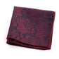 Vintage Paisley Men British Design Floral Print Pocket Square Handkerchief Chest Towel Suit Accessories