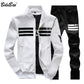 BOLUBAO Striped Fleece Track Suit