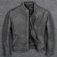 Free shipping.7XL Brand casual style cowhide jacket,mens 100% genuine leather clothes.vintage biker leather coat.Casaco de couro